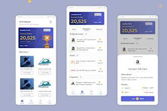 develop reward based app, loyalty app, discount app, referral program app