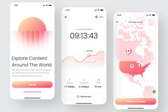 develop profitable VPN app with best protocol with admin panel