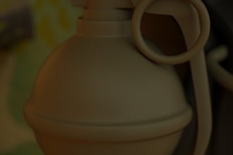 3d model stylized props and assets for videogames