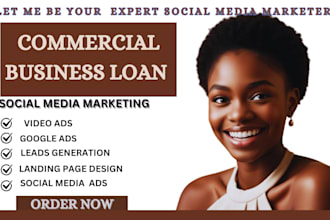 business loan marketing leads commercial loan leads facebook ads google ads