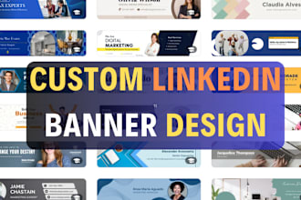 design your professional linkedin banner, cover, and header