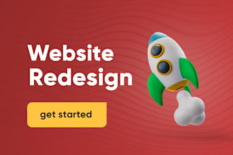 redesign your site to make it modern and professional