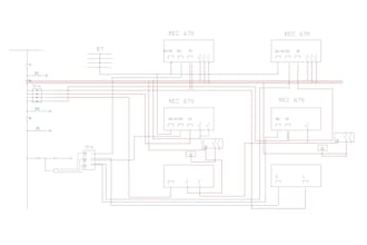 redraw any type of electrical drawings in autocad