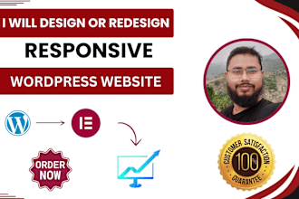 design upgrade build rebuild clone modify recover improve a wordpress website