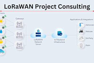 consult you in your lorawan or iot project and architecture