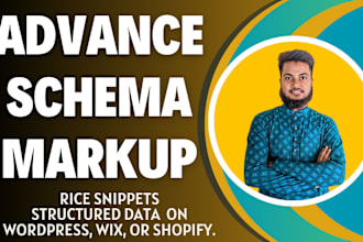 setup structured data, rich snippet or schema markup for your website