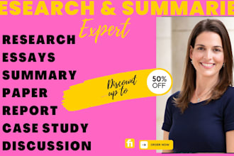 provide quality research and summaries on any topic