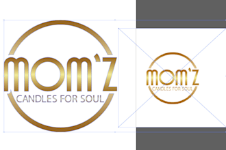 vectorise your logo or mark into eps, svg, pdf, ai formats