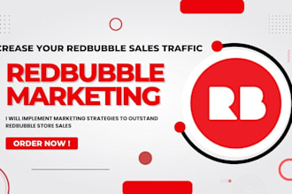 do redbubble marketing, boost redbubble sales, promote redbubble website