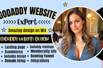 godaddy website, godaddy landing page, godaddy sales funnel, godaddy domain