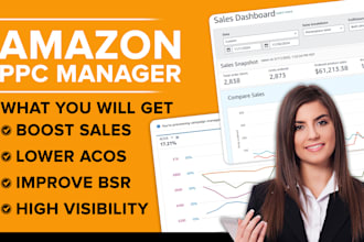 setup and manage amazon PPC campaign, amazon sponsored ads