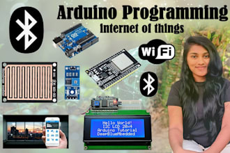 build arduino projects, esp32 and iot