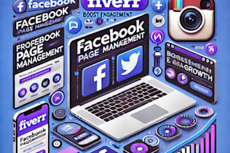 create, setup your page attractively, increase reach and impressions organically