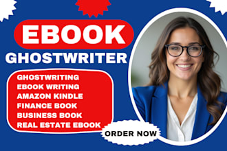 ghostwrite 30k real estate finance book, amazon kdp book writer, business guide