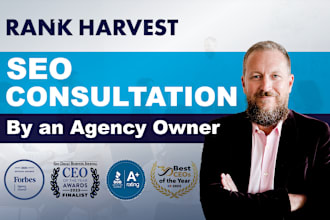 be your SEO consultant, and coach you how to rank on google