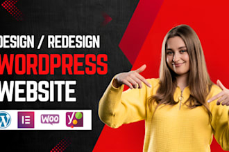 create business wordpress website design and ecommerce website