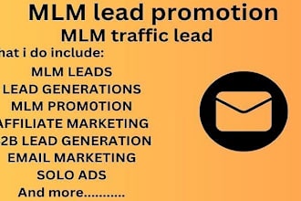 do USA solo ads, affiliate MLM leads and clickbank link promotion