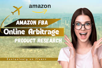 do amazon fba online arbitrage product research