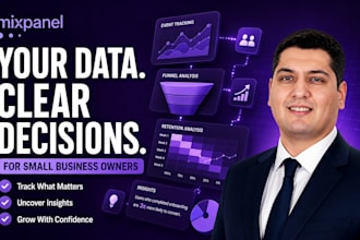 setup mixpanel analytics dashboards and reports