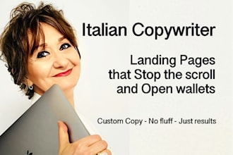 make your sales boom in italy with killer italian copywriting for landing pages