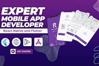 do mobile app development flutter app development android and ios