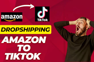 setup amazon to tiktok shop dropshipping business, usa uk tiktok shop