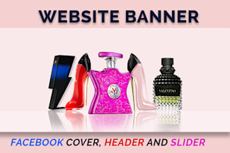 design an elegant social media cover photo or website banner