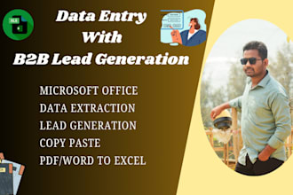 do lead generation with copy paste on excel or google sheet