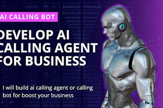 build ai calling agent or calling bot for boost your business