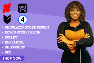 design shoplazza  shoplazza ecommerce sellfy store design big cartel ecwid