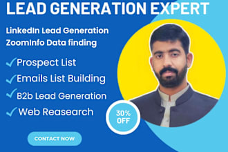 do b2b lead generation and find direct dials email list building