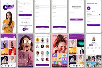 make a live  streaming app dating app social chat app social
