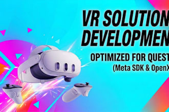 create any VR application in unity and unreal engine 5
