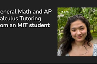 be your mit math teacher or tutor