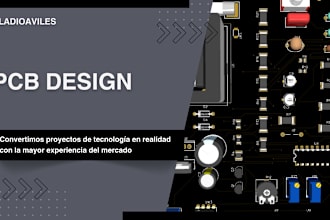 design customized and professional pcbs in kicad, easyeda, etc, quickly