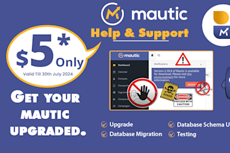 upgrade your mautic to latest version