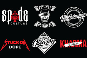 design modern clothing brand or streetwear logo for you