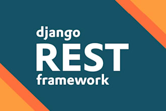 build a django rest API with database connection