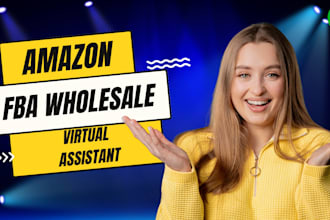 be your expert amazon fba wholesale virtual assistant
