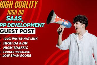 do seo saas backlinks at high dr sass sites through link building