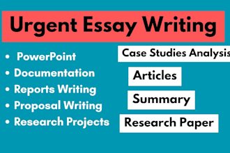 do research and summary writing,report writing,case study analysis, case study