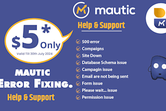 fix your single mautic issue