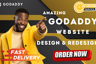 redesign godaddy website, godaddy website design, godaddy website redesign