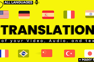 translate dub and add subtitles to your video in any language