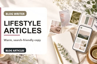 write an SEO lifestyle blog post or personal growth article