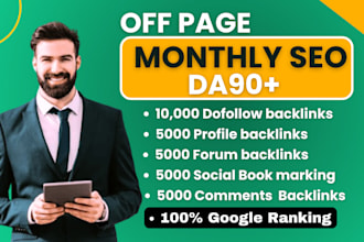 high authority dofollow high da contextual link building monthly seo backlink