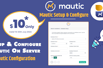 set up and configure your mautic