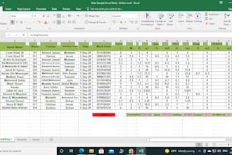 create customized excel sheets with formulas and graphs