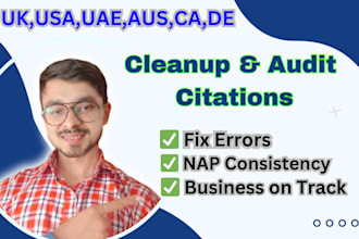 do fix citations audit, cleanup and nap consistency
