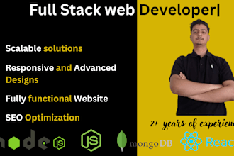 be your full stack developer , mern stack developer